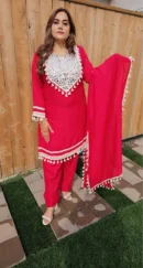 Farshi Salwar Suit With Dupatta