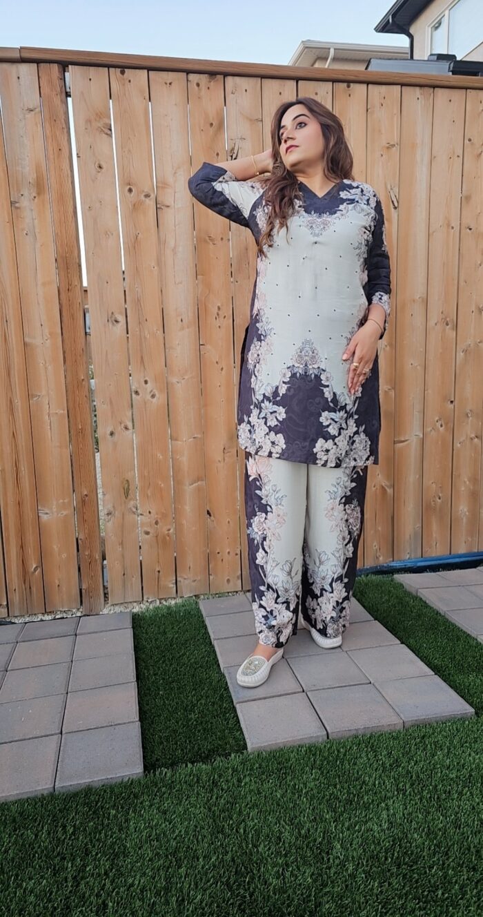 Pure Muslin Turkish Cord Set