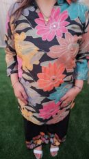 Dahlia Flower Cord Set