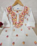 Lucknavi Multi-Thread Short Kurtis