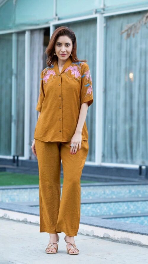 Formal vol. 1  Coord Sets Embroidered Shoulder & Sleeves