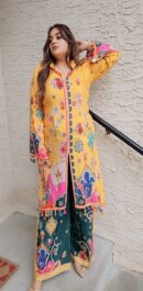 Maharani vol. 2 yellow partywear coord set