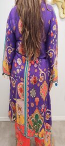 Maharani Purple Partywear coord set