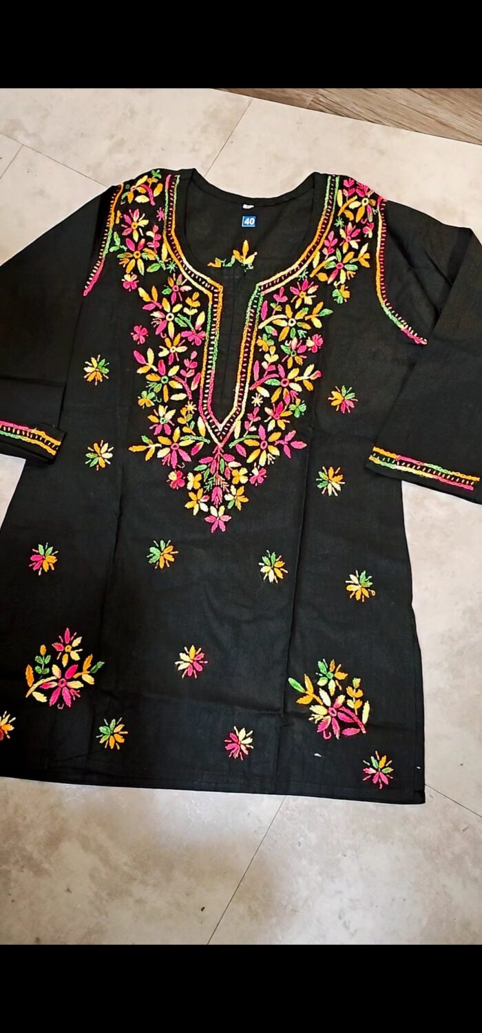 Lucknavi Multi-Thread Short Kurtis - Image 2