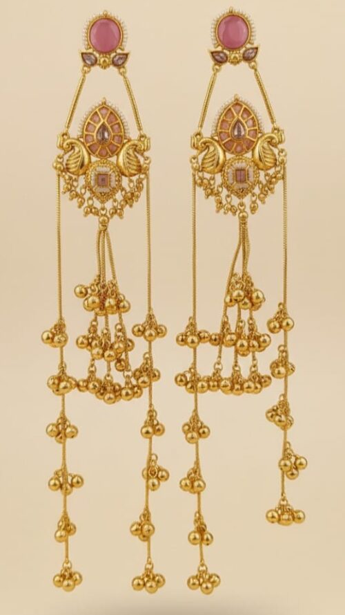 Kashmiri Thread Work Earrings