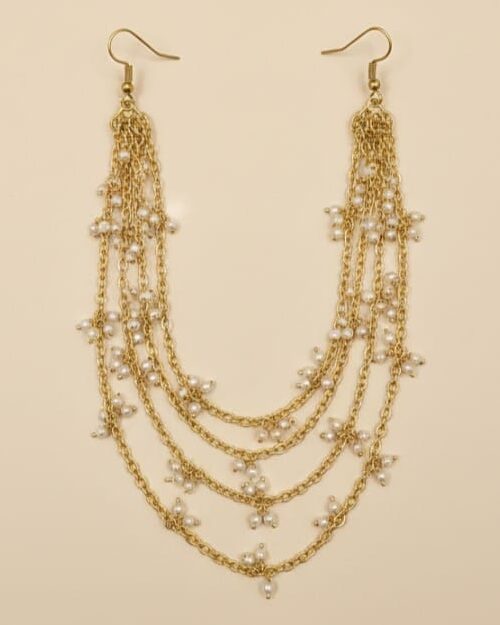 Kashmiri Oxidized Jhumka Earrings