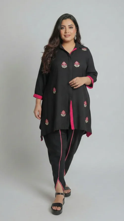 Coordset with tulip pants