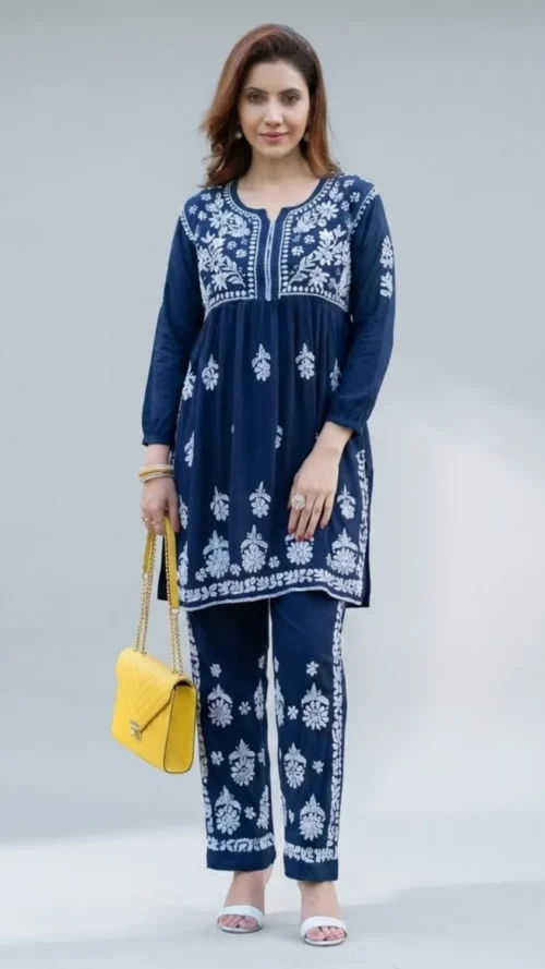 Lucknavi Embroidered Coord Sets