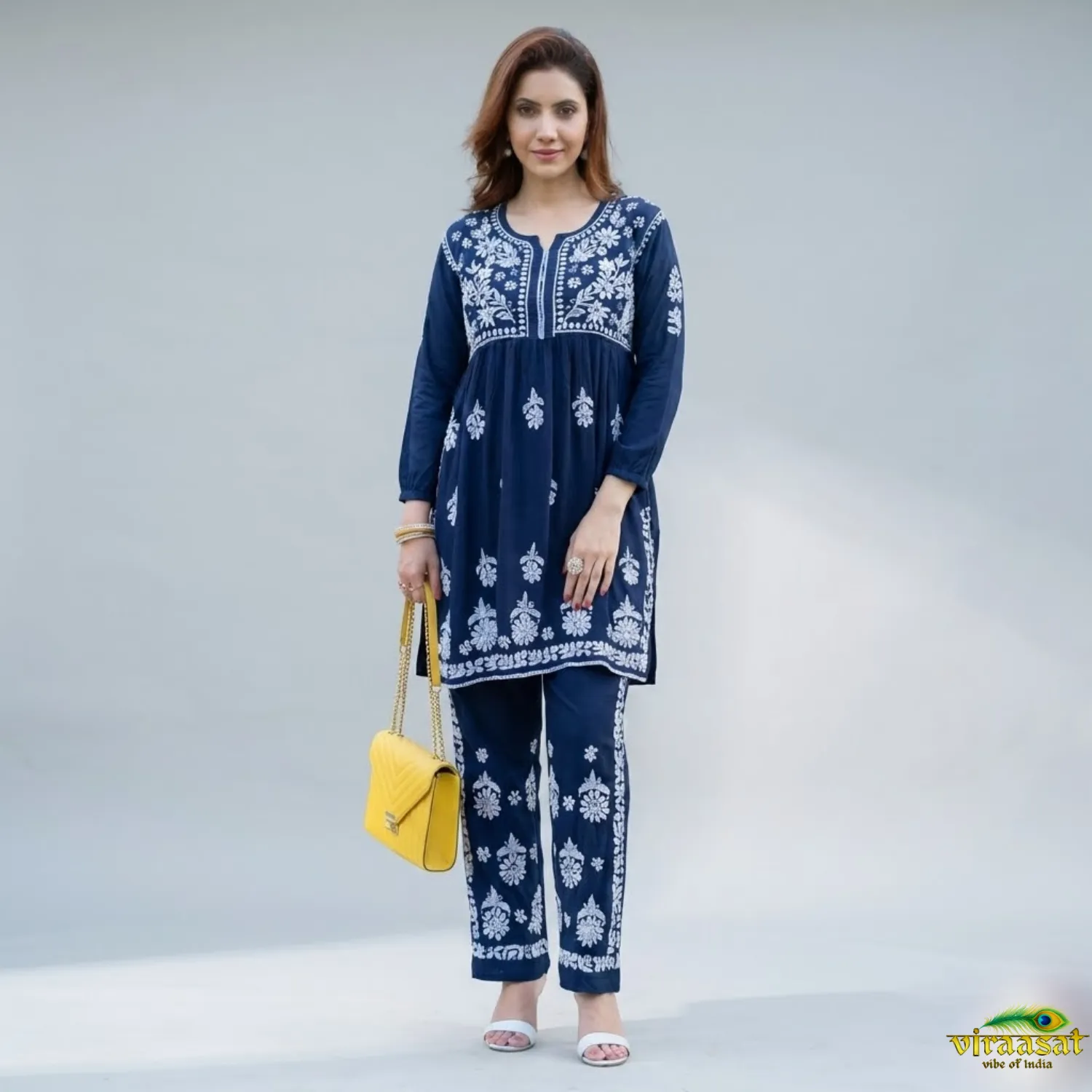 Lucknavi Embroidered Coord Sets