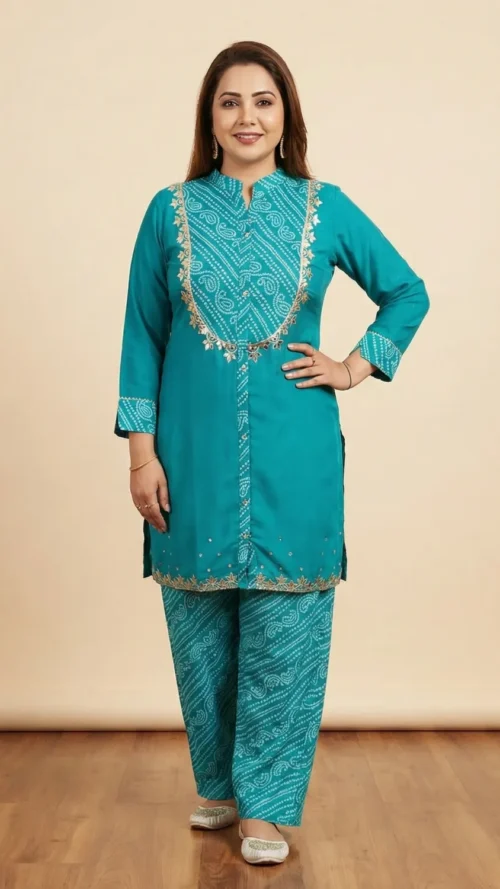 Jaipuri Gotta Patti Cord Set