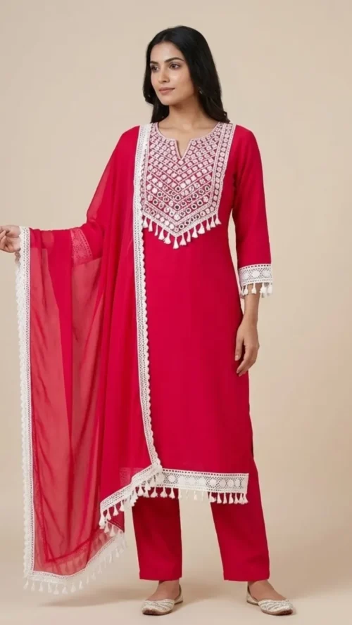 Farshi Salwar Suit With Dupatta